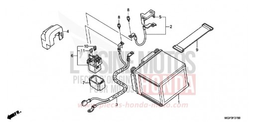 BATTERIA (CBR1000RR/S) CBR1000RRE di 2014